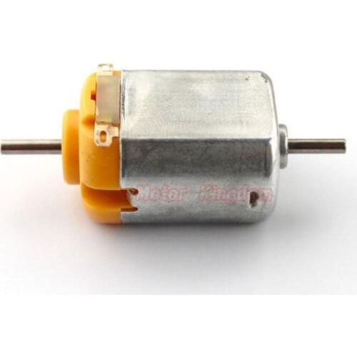 Micro 15mm*20mm Dual Shaft 130 Electric Motor DC 1.5V-6V 3V 11000RPM High Speed Engine DIY Hobby Toy Car