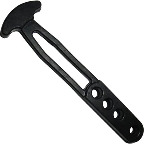 Marine Boat Sport Boarding Ladder Retaining Strap Rubber Latch Band Universal - 4 Holes - Black