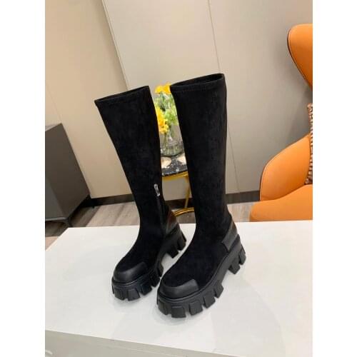 Женские высокие ботинки MZCLOUR China At AliExpress