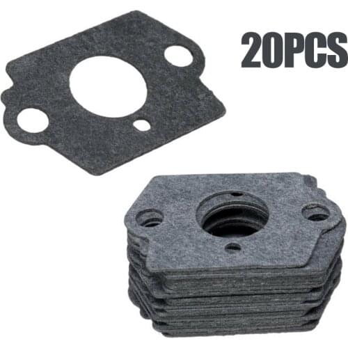 20PC Carburetor Gasket Repair Set Garden Utility Carburetor Paper Gasket Kit Easy Install Machine Replacement Parts