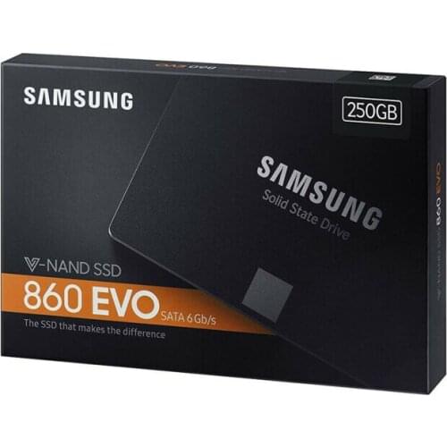 SAMSUNG 250GB 860 EVO 2.5”SATA III Internal Solid State Drive HDD Hard Drive 2.5 inch Laptop Desktop PC