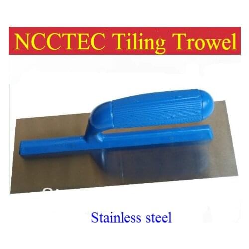 NCCTEC Tiling trowel stainless steel 11'' plastic handle FREE shipping 280mm 28cm