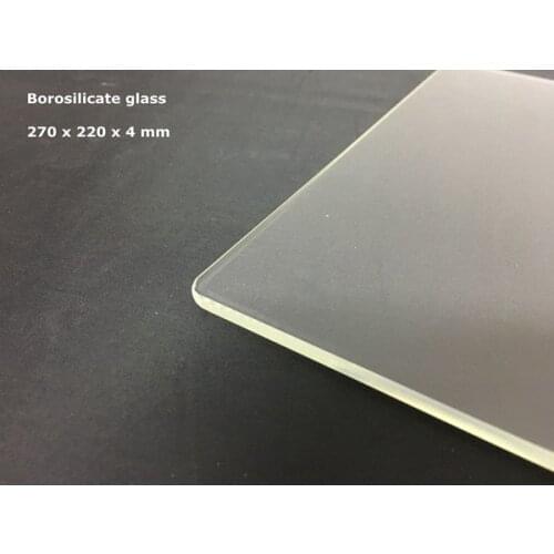 Anet E10 Borosilicate Glass 270 x 220 x 4 mm Build Printer Plate 3d printer Anet E10
