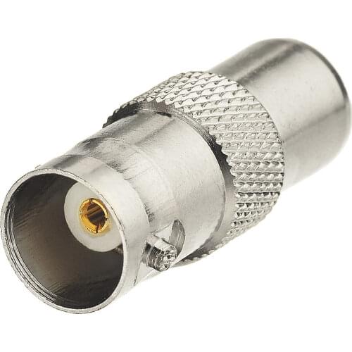 Superbat 5pcs DVB-T TV-Tuner Antenna Adapter BNC Plug to DVB-T Jack RF Coaxial Connector