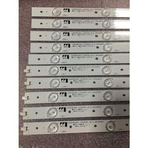 LED Backlight strip For Changhong 48 inch TV LED48C2080I LED48C2000I CHGD48LB01-LED3030-V0.3 HSL35D-1MK