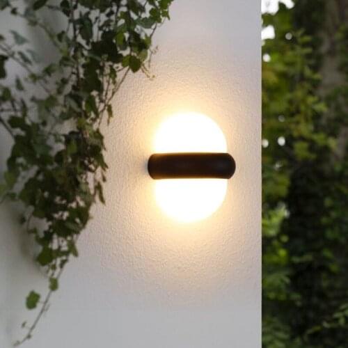 Arlyic Outdoor Wall Lamp Outdoor Waterproof Double balcony Decorative Exterior Courtyard Villa Led outdoor luminair lighting