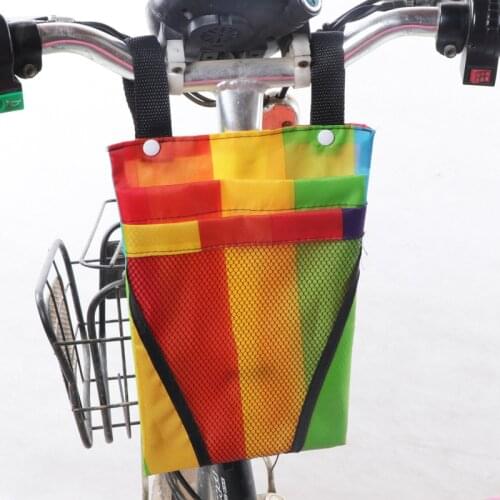 Cycling Waterproof Front Storage Bag Kids Bike Basket Mobile Phone Water Cup Storage Bags for Motorcycle Electric Vehicle Bags