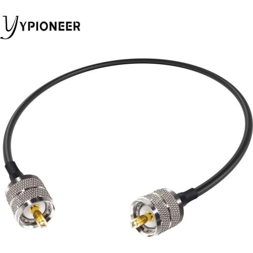 YPioneer T10003 CB Radio Antenna Coax Cable 50Ohm UHF PL-259 Male to Male Coaxial Cable RG58 for Ham CB Radio Antenna Analyzer