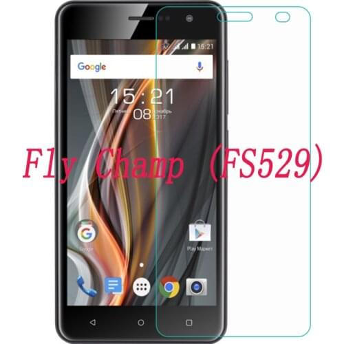 2PCS Smartphone Tempered Glass 9H Explosion-proof Protective Film Screen Protector mobile phone for Fly Champ FS529
