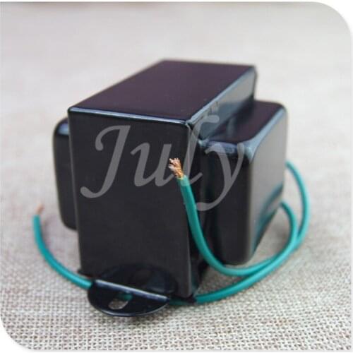 10H 0.1A 100MA fully shielded tube choke, inductive black paint shell, EI57*30 H50 annealed black film