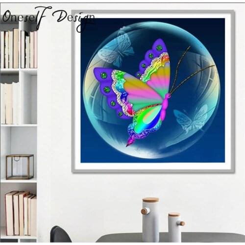 Great 5D Diamond Painting Cute Butterfly Diamond Mosaic Sale Diamond Embroidery Full Set Rhinestone Picture Mothers Day Gift