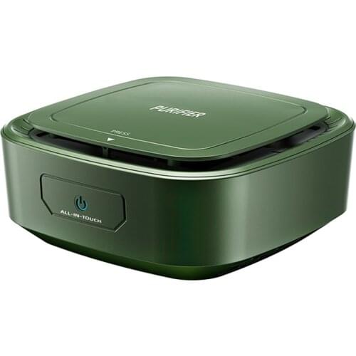 Car Air Purifier Mini Portable Desktop Office USB Powered Negative Ion Car Purifier Smoke and Dust Removal