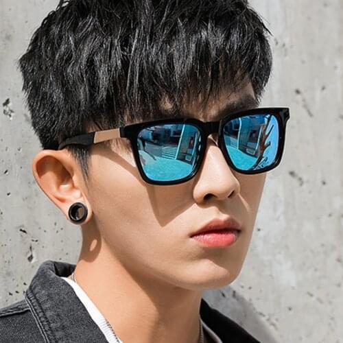 Classic Oversized Men Sunglasses Luxury Brand Women mach one Sun Glasses Square retro Oculos de sol Male UV400 Mirror Eyewear