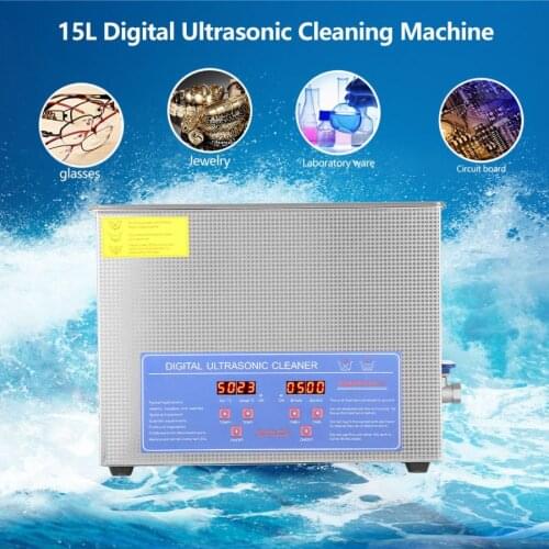 Digital Ultrasonic Cleaner with Degas and Semiwave Ultrasound Bath for Vinyl Record PCB Board
