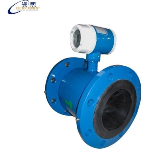 D80 Electromagnetic water flow meter stainless steel material wireless water flow meter