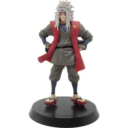 Anime Figurine Naruto-Figure Jiraya 19cm PVC Model Action Figures Collectibles Statue Home Decoration Toys Gifts