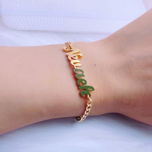 2021Custom Bracelet Custom Name Bracelet Customized Bracelet Personalized Jewelry For Girlfriend Women