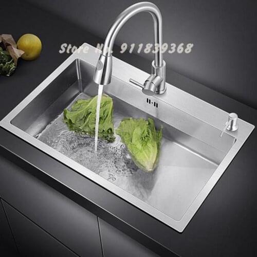 Single Sink Kitchen Sink Sink Stainless Steel Sink Sink Home Under Counter