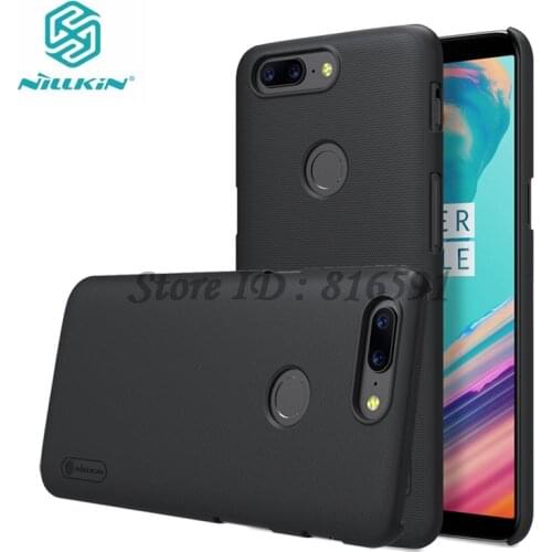 OnePlus 5T Case Nillkin Frosted Shield Plastic Back Cover for OnePlus 5
