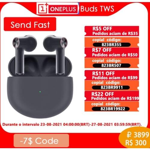 Official OnePlus Buds TWS Earphone 13.4mm Dynamic IPX4 Wireless z Bluetooth 5.0 for OnePlus 6/6T/7/7 Pro/7T/7T Pro/8/8 Pro/Nord