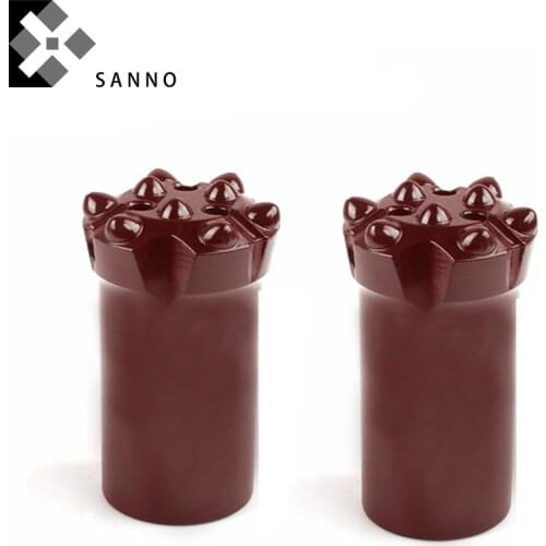 R32 9 tooth 45mm / 46mm / 48mm / 50mm / 55mm / 60mm / 65mm / 75mm rock ore forging tools top hammer thread drilling bit
