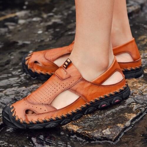 Mens Sandals Comfort Sandles For Men 39 S Sandals Luxury Sports Mens Walking Slip On Footwear Sandalhas Masculina Flip Flop