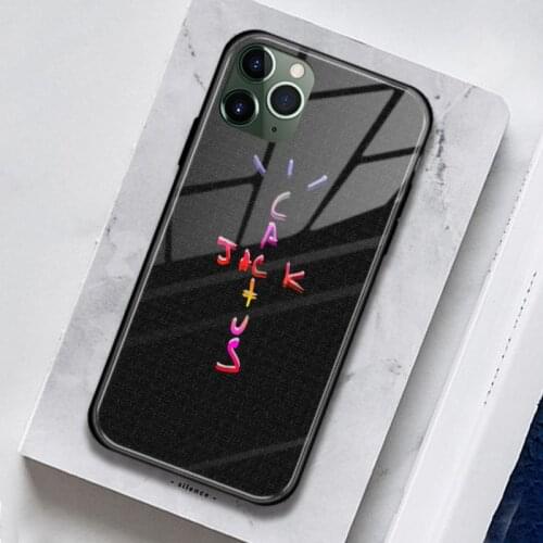 Cactus Jack Cactus Jack Soft Silicone Tempered Glass For iPhone SE 6s 7 8 Plus X XR XS 11 Pro Max Phone Case Cover Shell