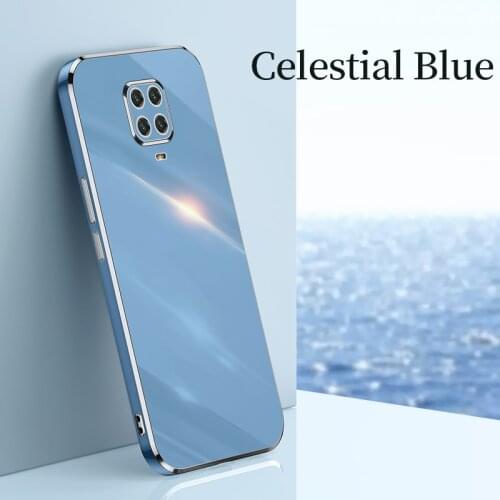 Luxury Cute Square Plating Silicone Phone Case For Xiaomi Mi 11 10 T 9 8 Redmi Note 9T 9S 8 Pro Ultra-thin Lens Protection Funda