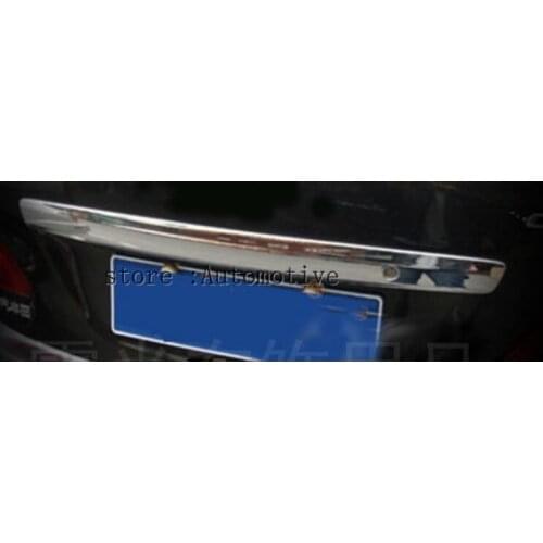 Car styling 2007-2009 for Toyota Corolla ABS Chrome Rear Trunk Lid Cover Trim