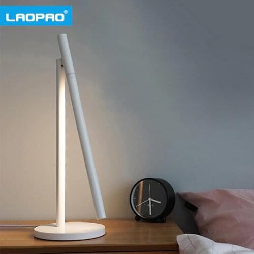 Upgrade Led Desk Reading Lamp 48PCS Bule 5 Colors Stepless Dimming RA Over 95 3000 to 6500K Eye Protect Touch Folding Table Lamp