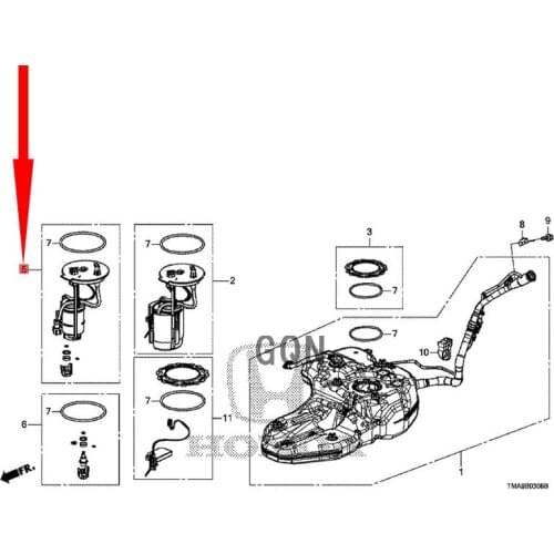 Fuel Filter 2020-Hon daA VAN CIE RC RV Gasoline Grid Fuel Filter Air Filter Air Filter Air Conditioner Filter Filter