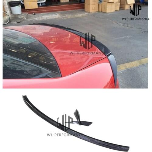 A4 B9 High Quality Carbon Fiber Rear Spoiler Wings Car Styling For Audi A4L B9 ABT Style 2016-UP