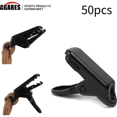 5pcs Outdoor Hiking Camping Tent Pull Point Clip Hook Buckle Crocodile Clip New Y069-08