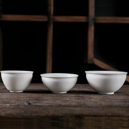 Large Ceramic Cup Creative Master Cup Ceramic Whiteware Cup Wash Teacup Kong Fu Tea Set Ceramic Teacups Single Cup Tea Set Site