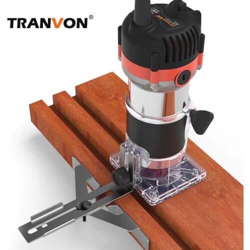Electric Laminate Edge Trimmer Wood Router Woodworking Laminator Carpentry Trimming Cutting Carving Machine Power Tool 720W