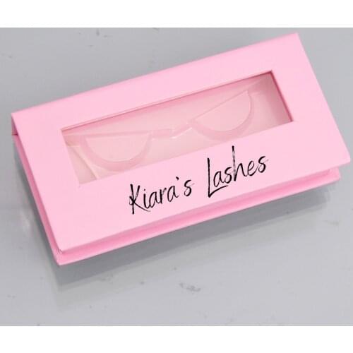 Eyelash Packaging Box Lash Boxes Custom Logo Private Label Faux Cils 25mm Mink Lashes Package Storage Cases Vendors For Business
