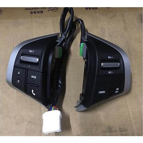 Car Steering Wheel Audio Music Control Cruise Switch For ISUZU MU-X DMAX