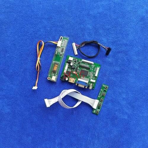 Monitor AV VGA HDMI-compatible 1280*800 30-Pin LVDS 1-CCFL DIY Kit Fit B154EW04/B154EW06/B154EW08 LCD controller drive board