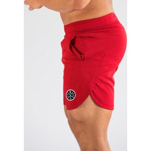 Muscleguys Mens Board Shorts Sexy Beach Bermuda Sportswear Short Men Gyms Shorts quick dry Joggers Sweatpants Fitness Shorts