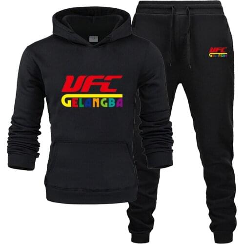 2020 Mens Hoodie Sports Suit Mens and Mens hoodie + Pants Set Men Sets