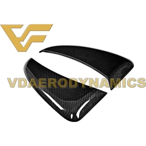 Suitable For 17-12 Porsche Panamera 971 VAD Carbon Fiber Front Fender Vent Add On Trim Cover