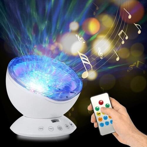 Starry Sky Projection Lights LED Projection Lamp USB Remote Control Watermark Music Projector Lamp Decorations For Indoor