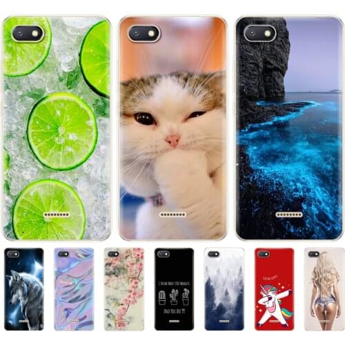 Silicone case for Xiaomi Redmi 6a Case 360 Full Protection Soft tpu Back Cover Phone shell Xiomi Redmi6 A bumper Hongmi 6a Coque