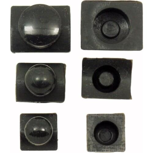 20pcs Switch Accessories For Rechargeable Led Flashlight Tail Tubber Waterproof Button Central Switch Button Accessories