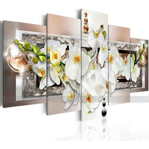 5 Panel Wall Pictures for Living Room Picture Print Painting On Canvas Wall Art Home Decor Living Room Canvas Print/PJMT-B (291)