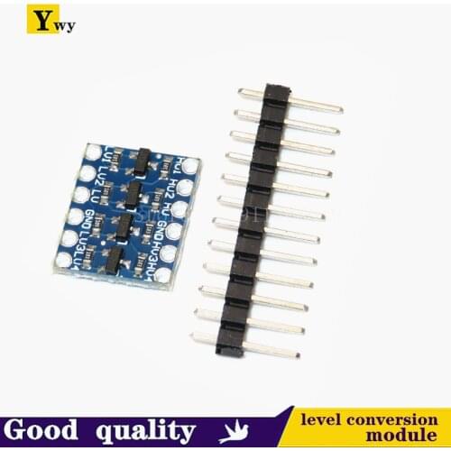 5PCS 4-way two-way logic level conversion module transfers between 3.3 V to 5 V to 5 V to 3.3 V IIC UART SPI