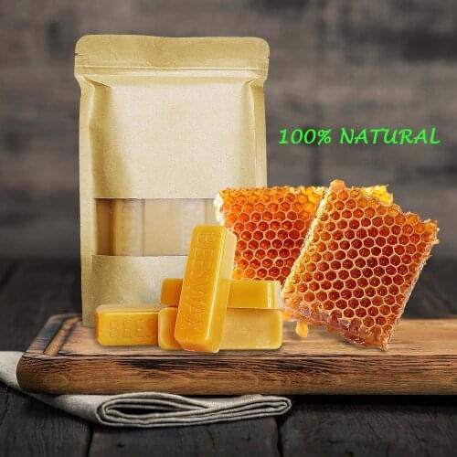 8pcs/pack Beeswax for DIY Lip Balms Lip Sticks Body Butters Creams Lotions Soaps Sunscreens Candles Crayons