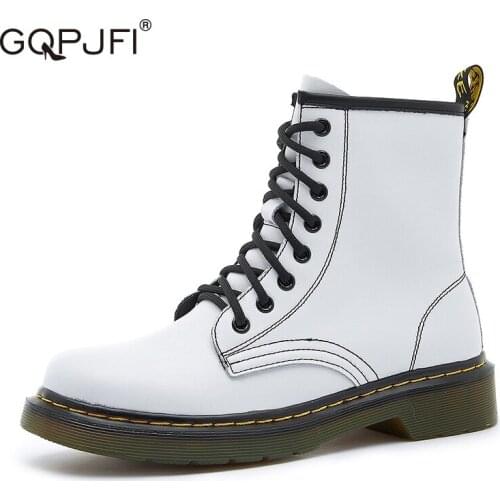 GQPJFI Cowhide Martin Boots Platform Ankle Boots All-Match Womens Boots Breathable Net Boots Casual Flat Shoes Motorcycle Boots