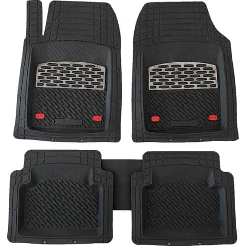 Hyundai I20 Uyumlu Universal Derin Havuzlu Paspas Krom Karbon