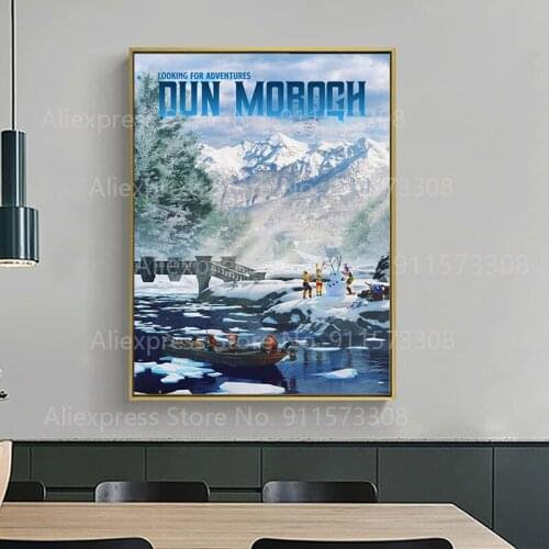 Game Scenes Dun Morogh novel Canvas Posters HD Prints Wall Art Pictures for Modern Living Room Decoration